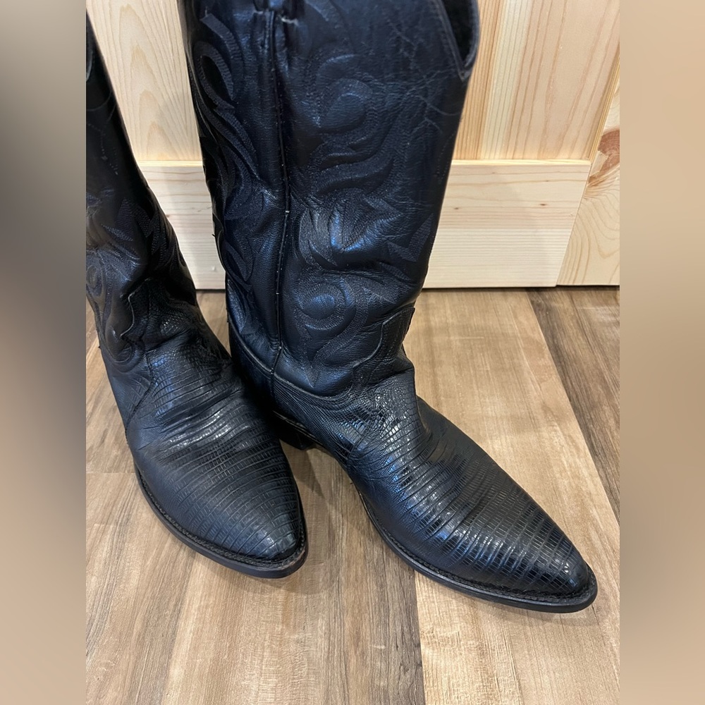 Like new Dan Post Teju lizard